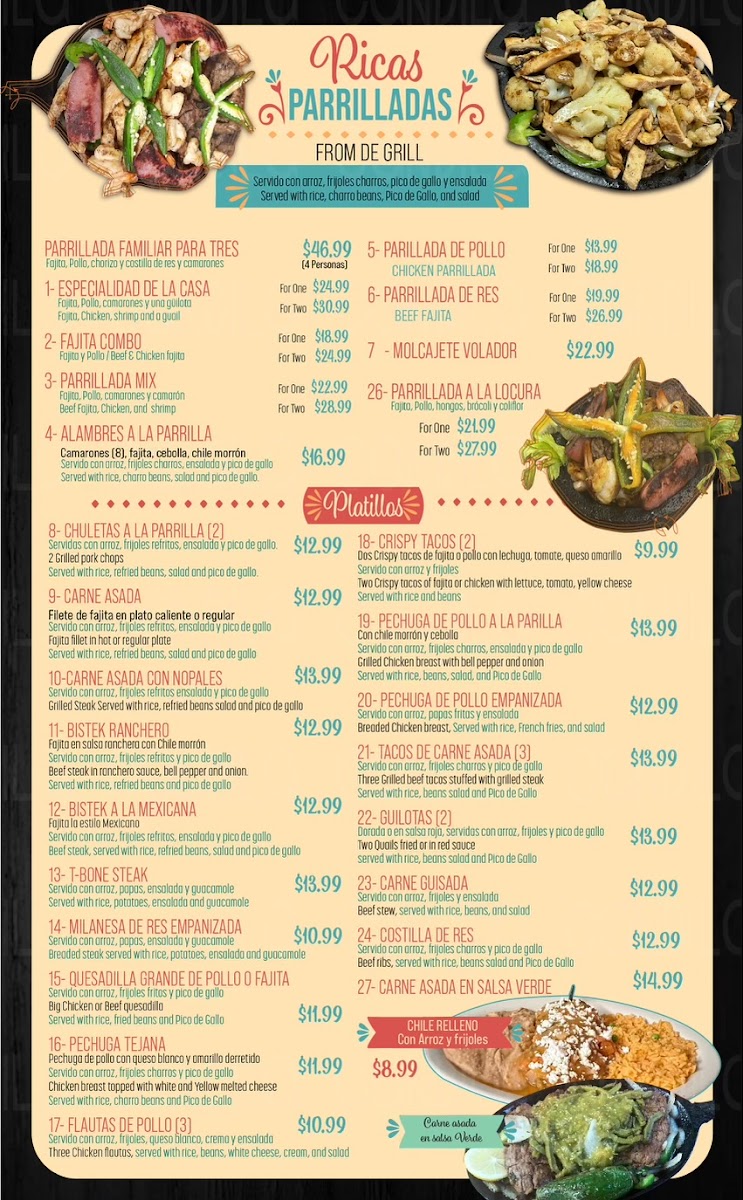 Taqueria y Pupuseria Azteca Menu - Image 1