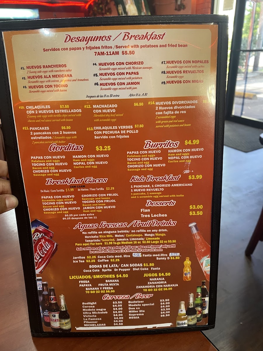 Taqueria y Pupuseria Azteca Menu - Image 5